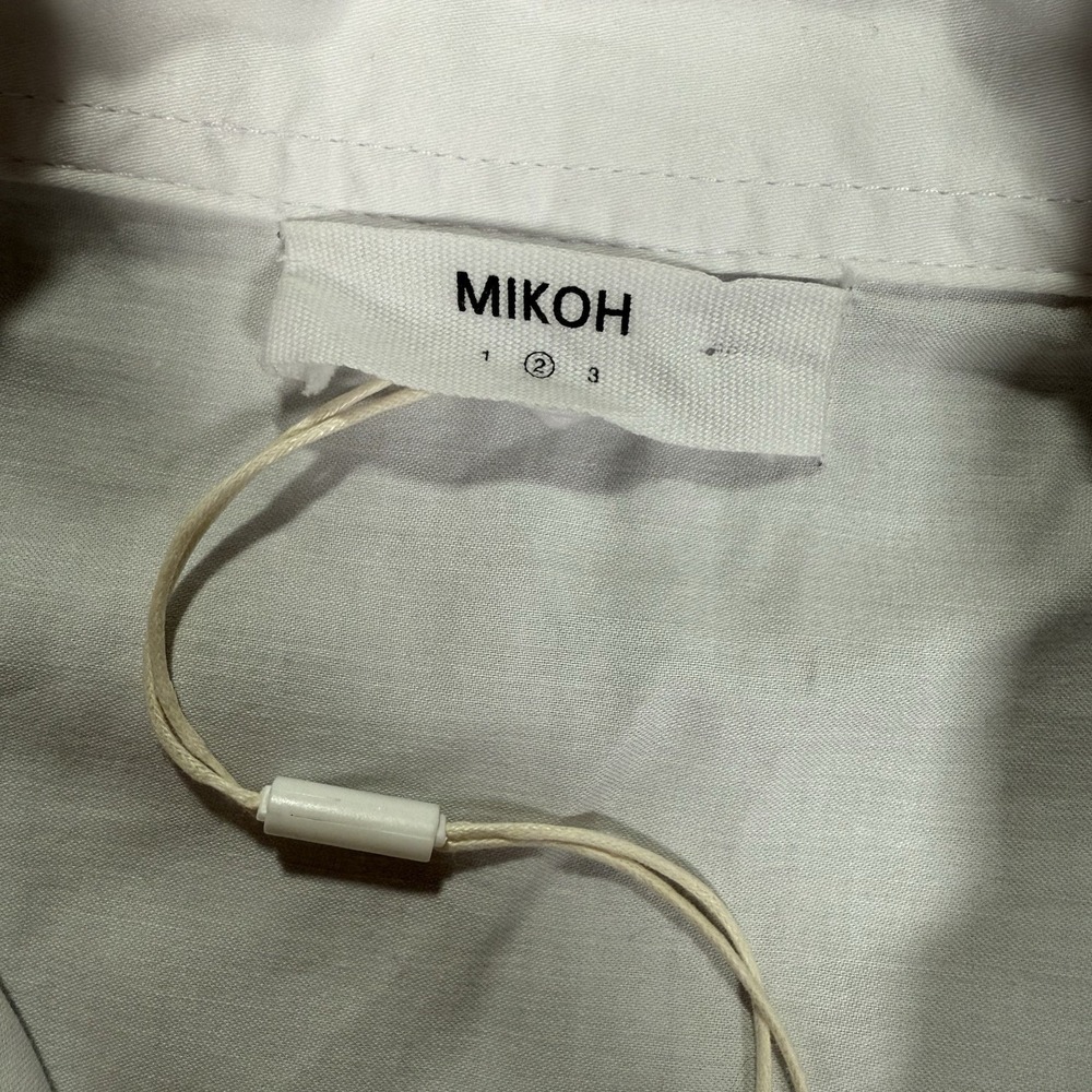 NWOT Mikoh Weston Romper White 100% Cotton Size 2 US Medium - Picture 5 of 12